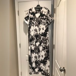New Banana Republic Long Short Sleeve Summer Dress